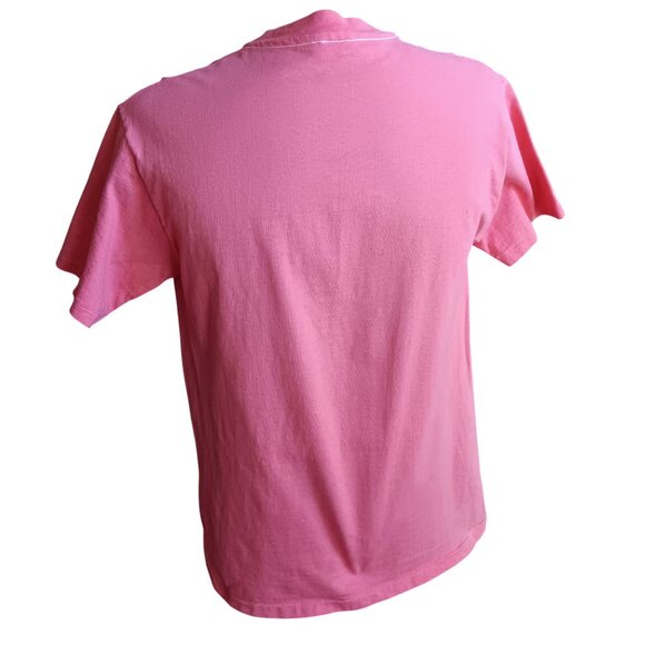 Large True Vintage Single Stitch T-shirt Hawaiian Islands Postage Stamp 1980's - Picture 6 of 6